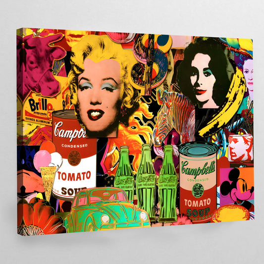 Wall Pop Art Canvas - The Trendy Art
