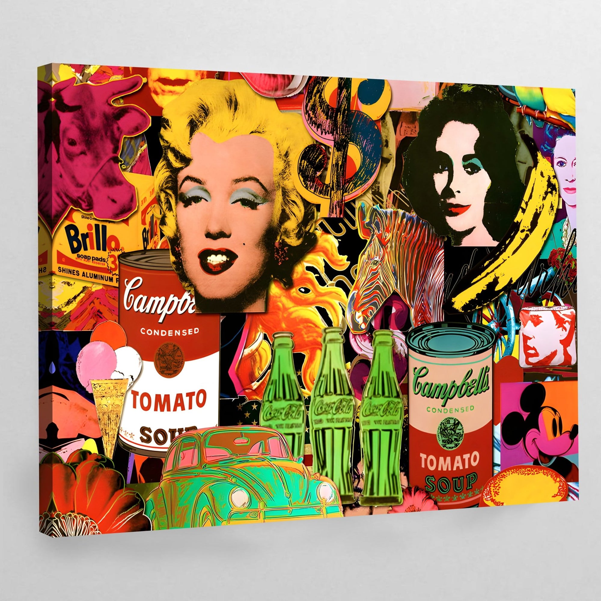 L v picture  Modern wall art canvas, Pop art canvas, Fashion
