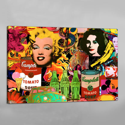 Wall Pop Art Canvas - The Trendy Art