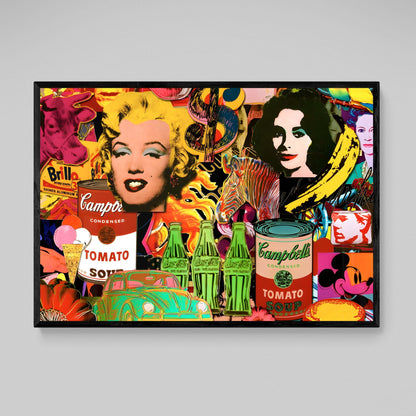 Wall Pop Art Canvas - The Trendy Art