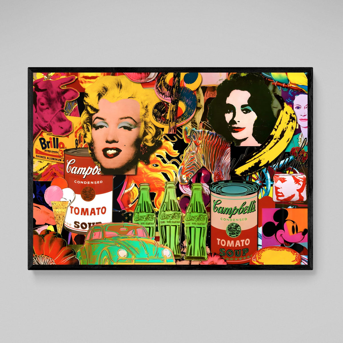 Wall Pop Art Canvas - The Trendy Art