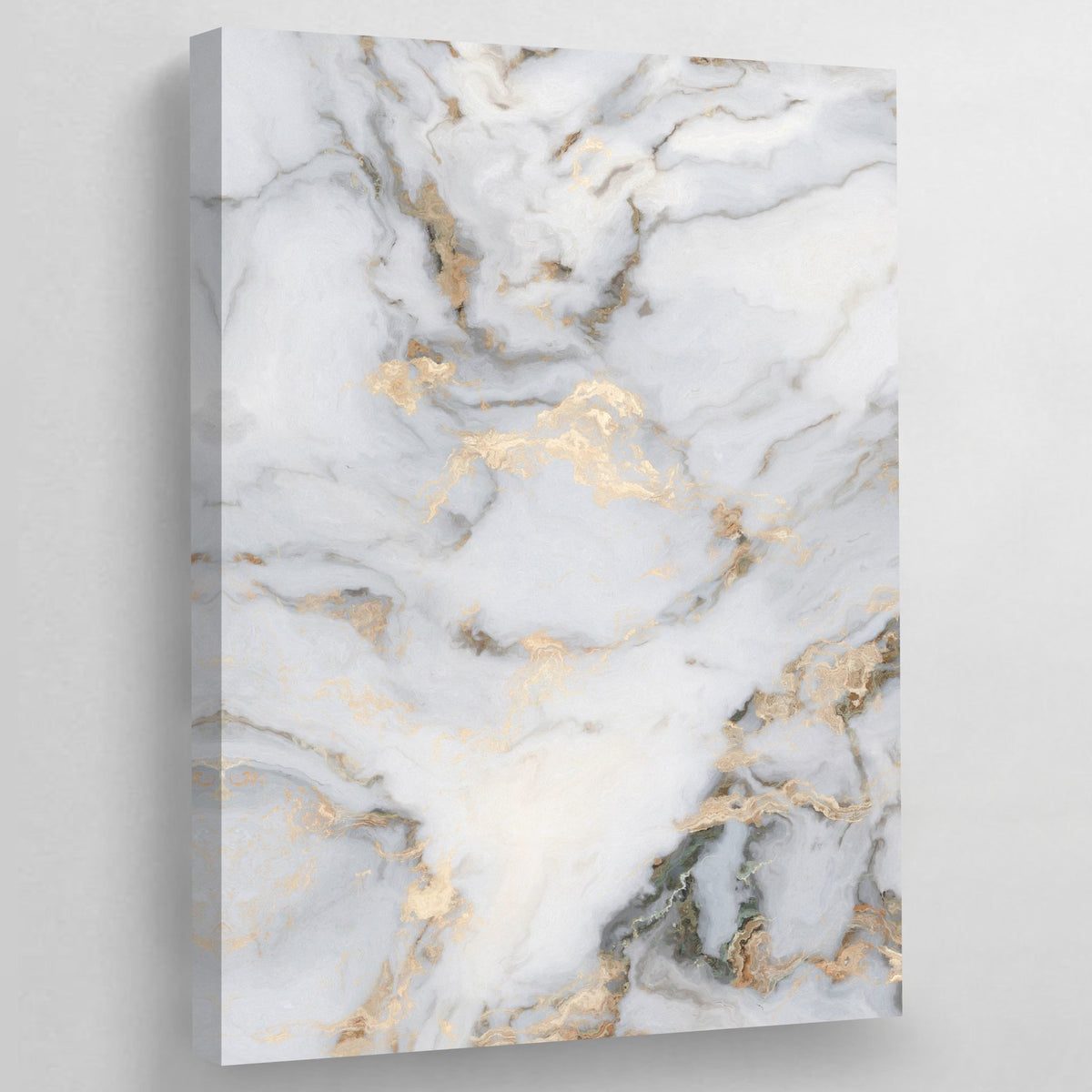 White Marble Wall Art - The Trendy Art