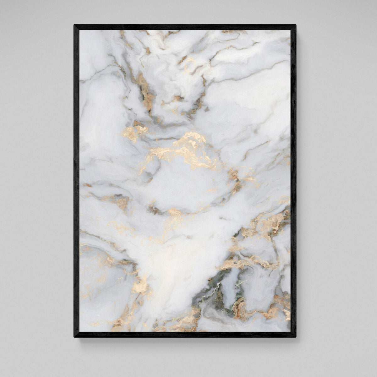 White Marble Wall Art - The Trendy Art
