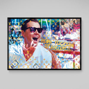 Wolf of Wall Street Canvas - The Trendy Art