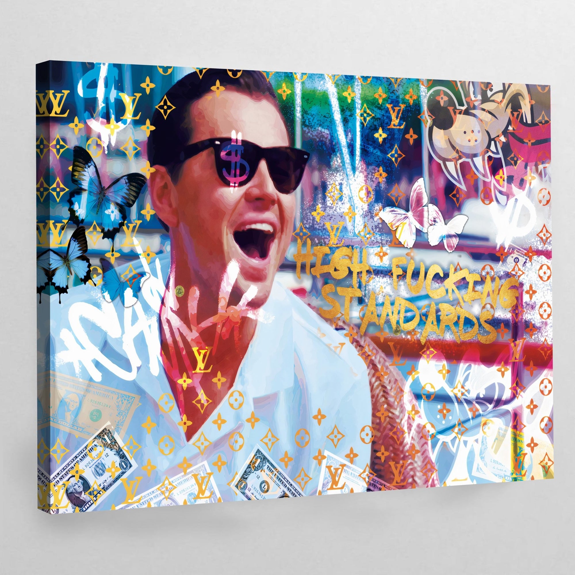 Wolf of Wall Street Canvas - The Trendy Art