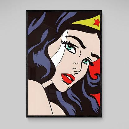 Woman Pop Art Canvas - The Trendy Art